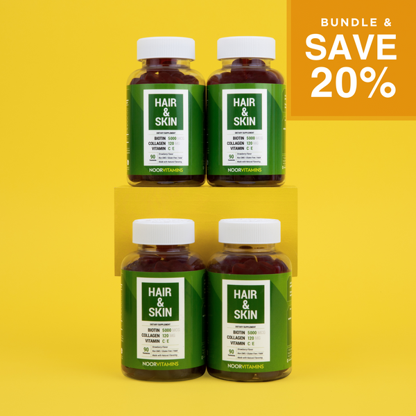 Beauty Bundle- Hair & Skin Gummy Bundle Vitamin