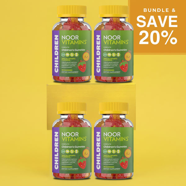 Children's Gummy 4-Bottle Bundle