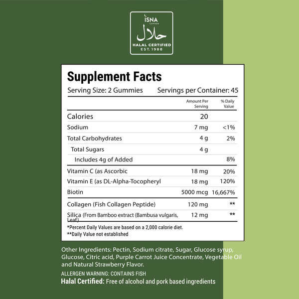 Hair & Skin Gummy Vitamin